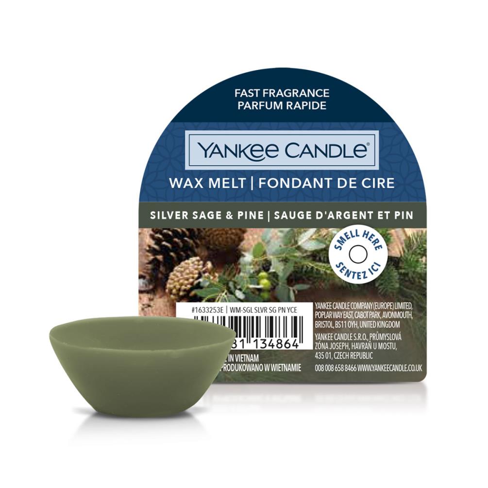 Yankee Candle Silver Sage & Pine Wax Melt £1.49